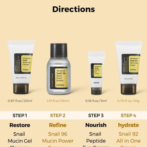 COSRX All About Snail Kit - Picture 2 of 3